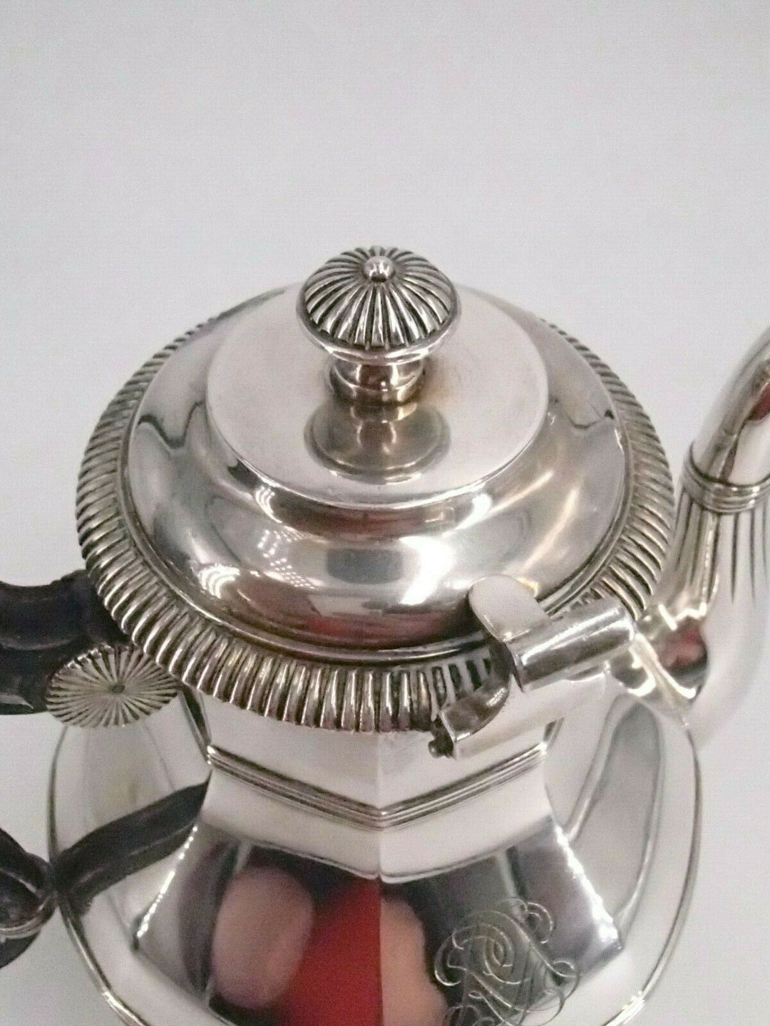 Cardeilhac belle teapot solid silver king post minerve 1 er title