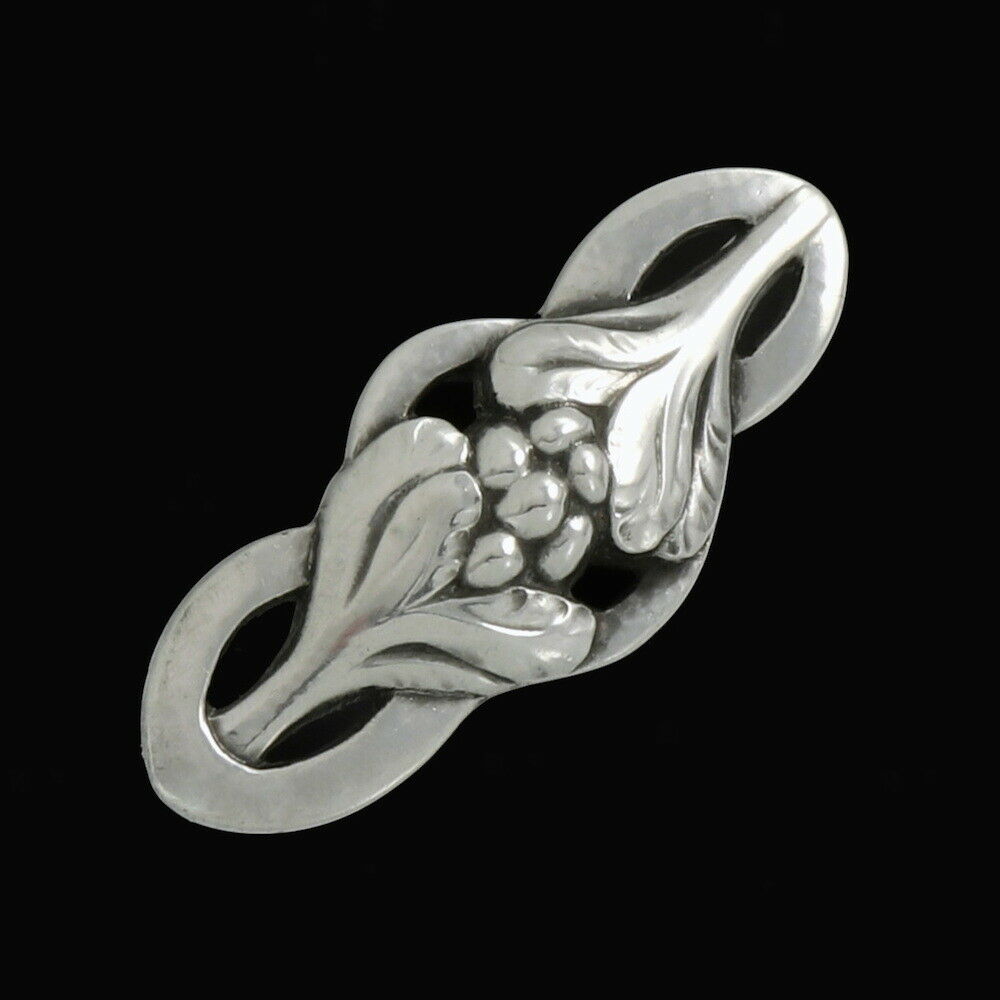 Georg Jensen. Sterling Silver Brooch #39. 1933-44 Hallmarks