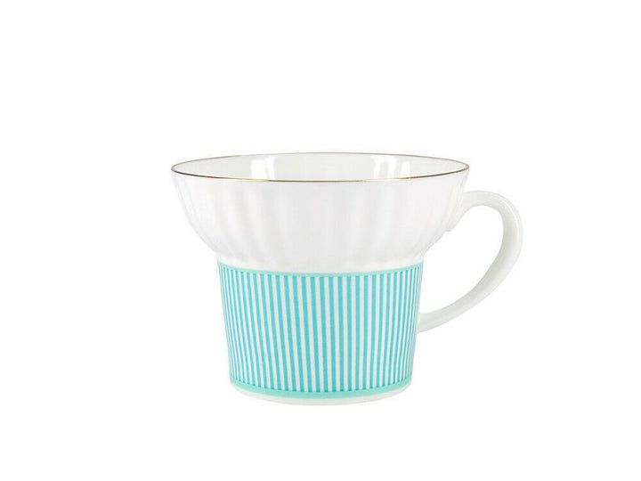 インペリアルポーセリン ティーカップ＆ソーサー  ジオメトリー "GEOMETRY" #3  ロモノーソフ  ボーンチャイナ