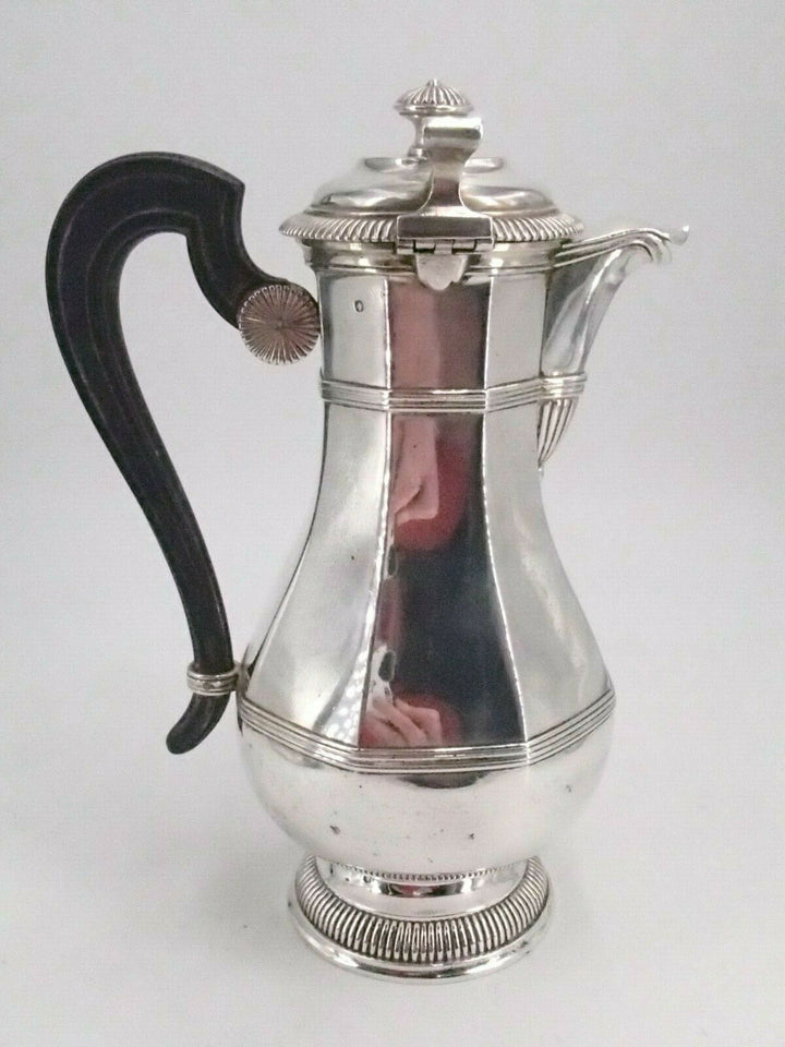 Cardeilhac belle cafetiere solid silver king post minerve 1 er title