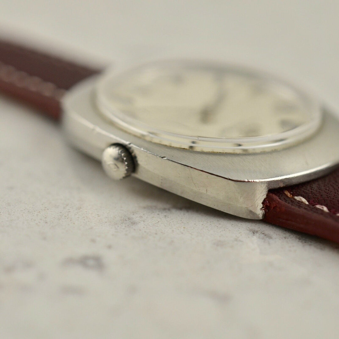 1960年　ヴィンテージ IWCオートマチック　参考番号.R815 リネンダイアル　腕時計 cal.854 スチール製