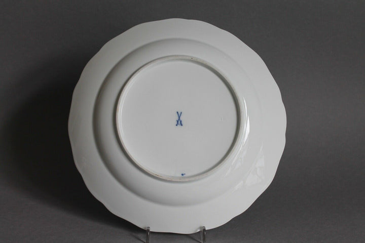 Speiseteller Teller D 25 cm 1.Wahl Meissen Buntes Zwiebelmuster Knaufzeit (A)