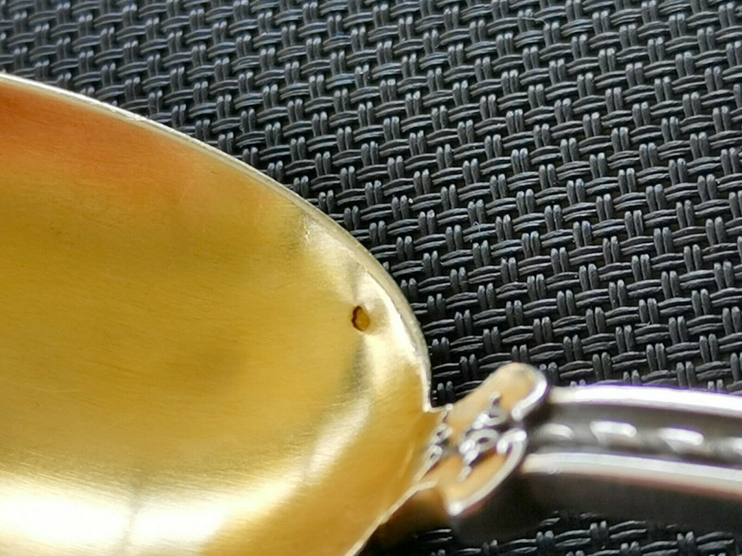 Puiforcat Solid Silver Vermeil Renaissance François 1er 12 Spoons The Desser