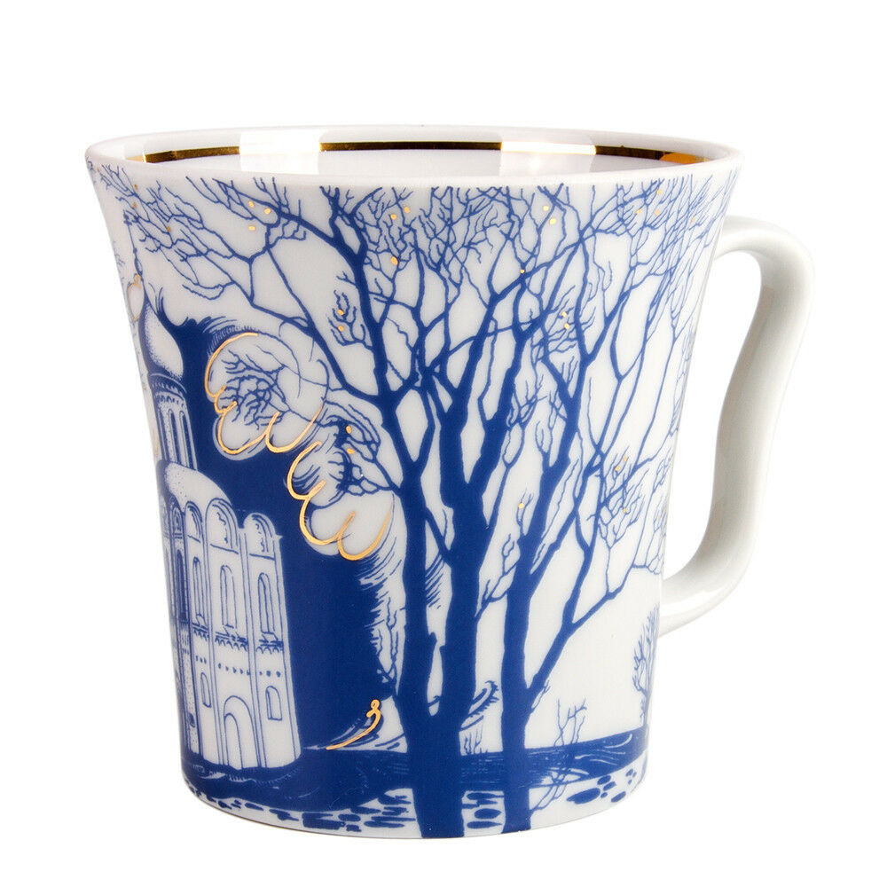 インペリアルポーセリン  マグ/ ティーカップ ＆ソーサー  ロモノーソフ  ネルルの教会