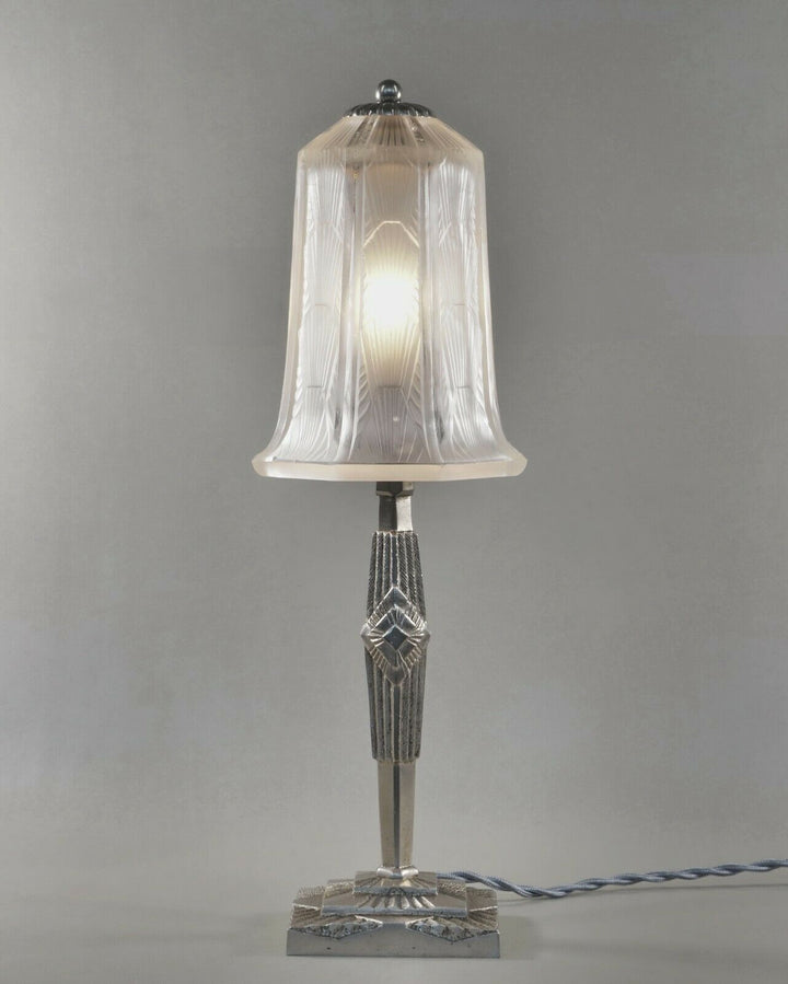 エティエ・ヴァンソン　アールデコランプ　フランス製　1930年