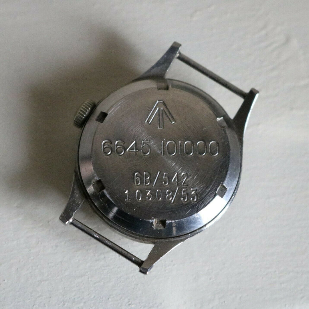 ヴィンテージ　オメガ　ミリタリーパイロットウォッチ　イギリス空軍RAF 6B/542フォットアロー　1953年製