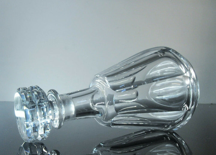 Antique Carafe Whisky Crystal Size Ribs Plates Talleyrand Baccarat Signed