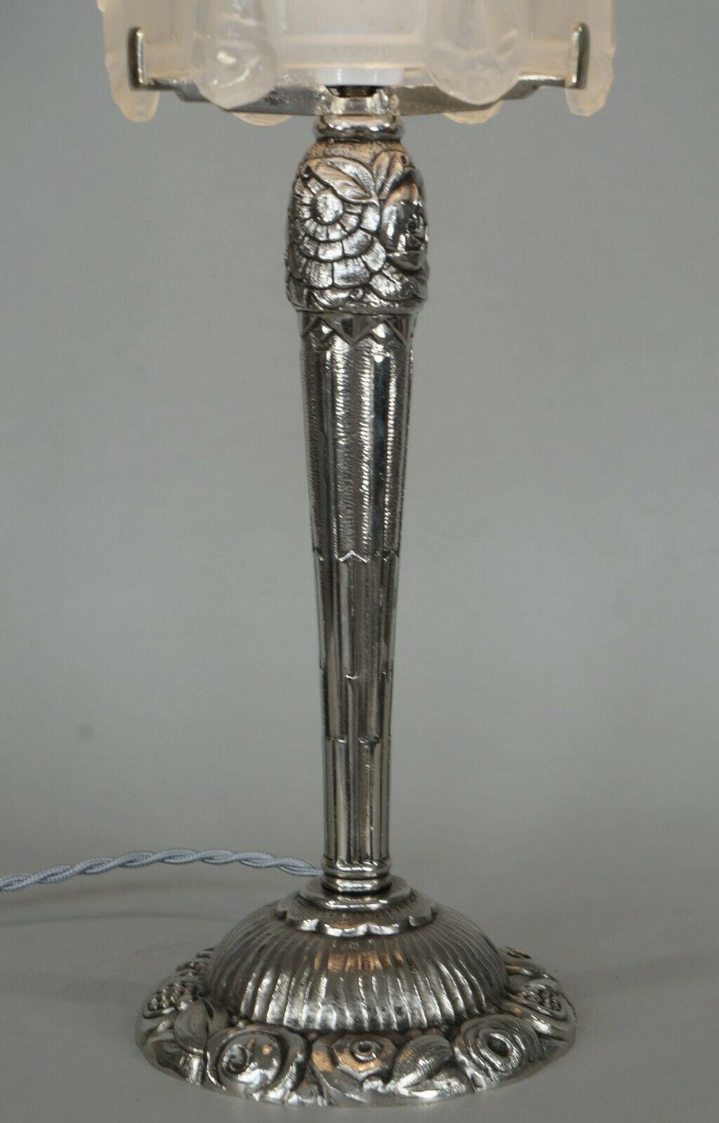 SABINO : large French 1930 art deco lamp ........... muller daum era 1925 France