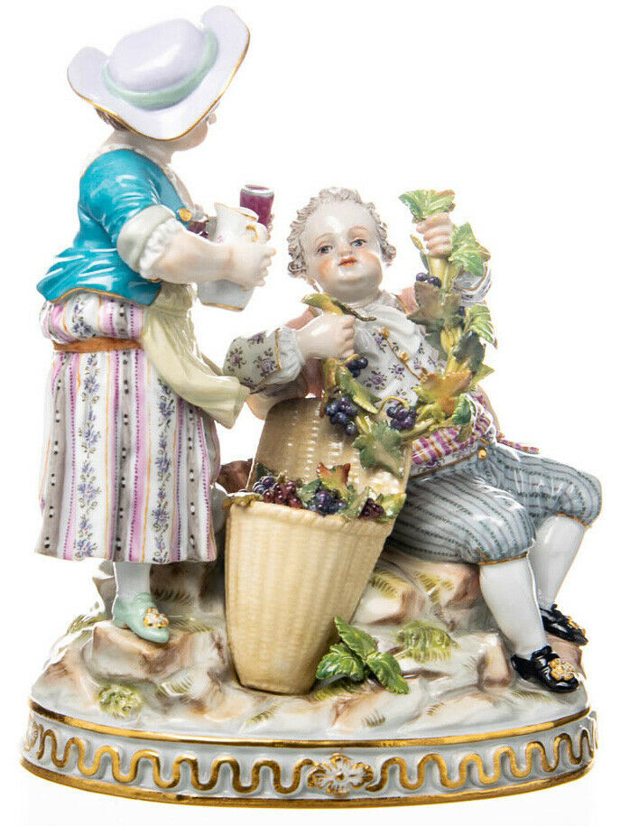 美品☆マイセン☆ヴィンテージフィギュリン☆ペア 美品☆マイセン☆ヴィンテージフィギュリン☆ペア