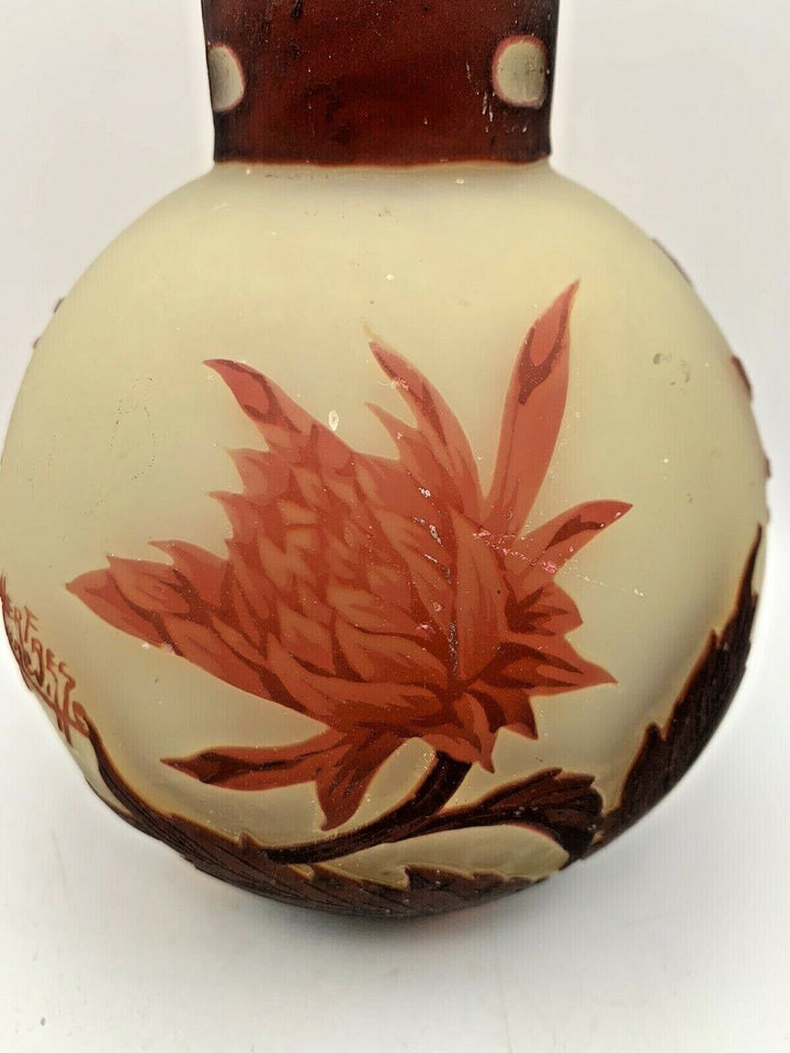 ミューラー兄弟　菊の花のペンダントライト（アンティークランプ）