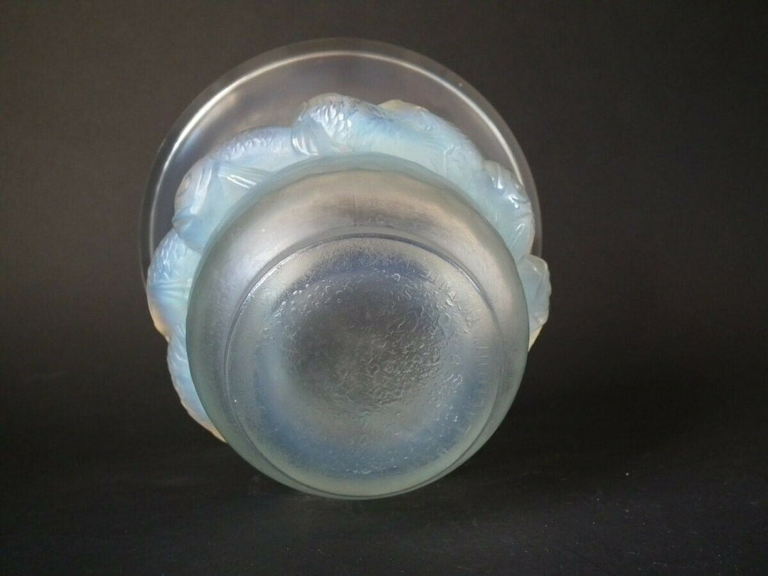 Rene Lalique Opalescent Glass 'Piriac' Vase