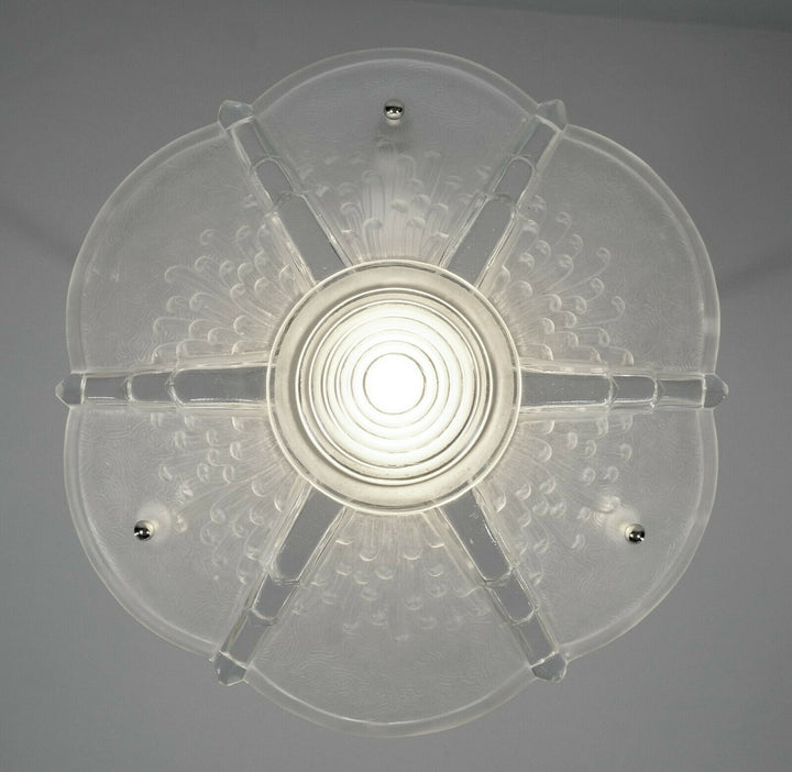 ミューラー兄弟　作：1930フランスアールデコ調シャンデリアランプ