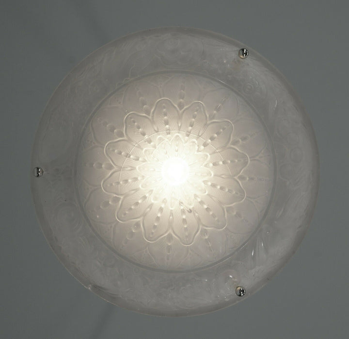 PETITOT : FRENCH 1930 ART DECO PENDANT . chandelier 1925 lamp muller era France