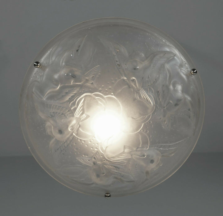 MULLER FRERES : FRENCH 1930 ART DECO PENDANT CHANDELIER . lamp France degue era