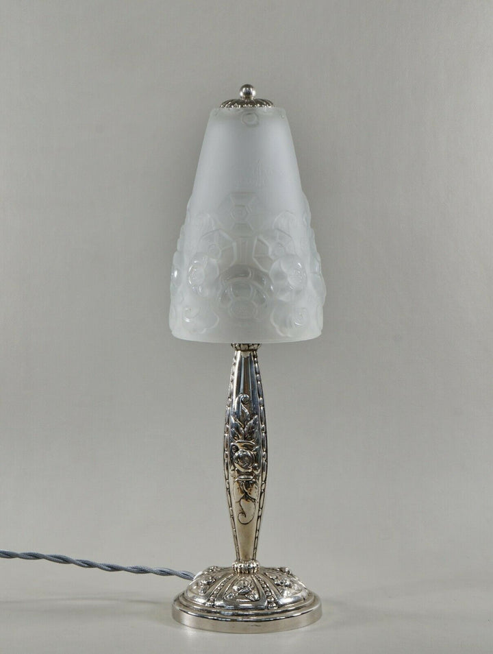 MULLER FRERES : French 1930 art deco lamp ............................... France