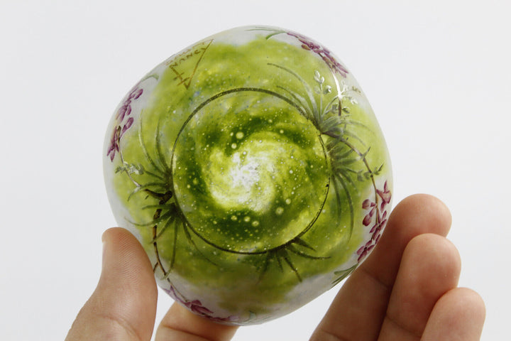 ドーム兄弟（ドームナンシー）沈丁花の花の豆皿