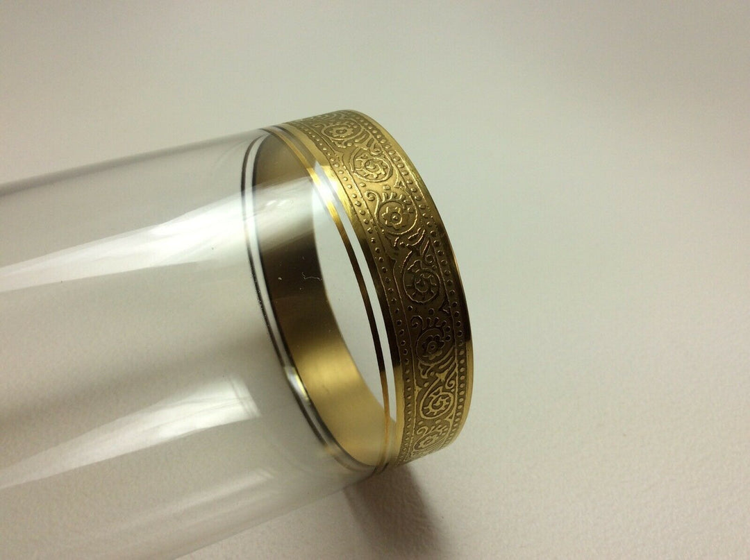 Theresienthal Mintonborde Mintonborte 6 x Becherglas Wasserglas