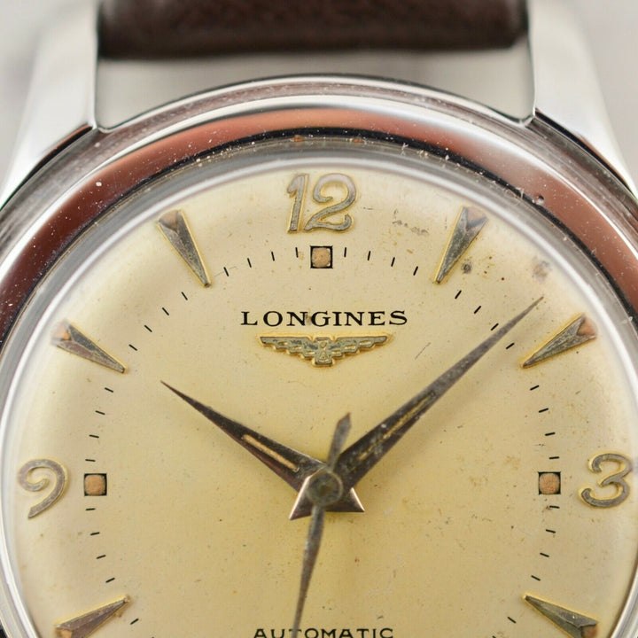 1951年　ヴィンテージ ロンジン “セイタケ“　ブレゲダイアル　腕時計22AS 参考番号6280-3 スチール製