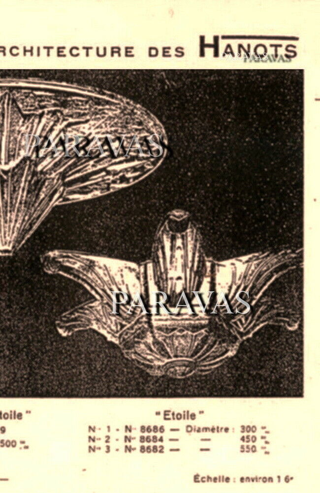 HANOTS : French 1930 art deco single wall sconce .. lamp muller degué era France