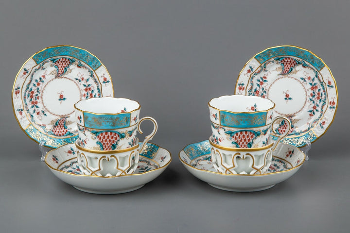 ヘレンド トゥッピーニの角笛 朝食セット 2客6ピースセット