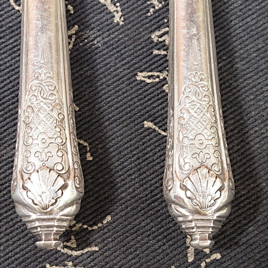 CHRISTOFLE CARDEILHAC STERLING SILVER DESSERT SET FOR SIX WITH 18 PIECES
