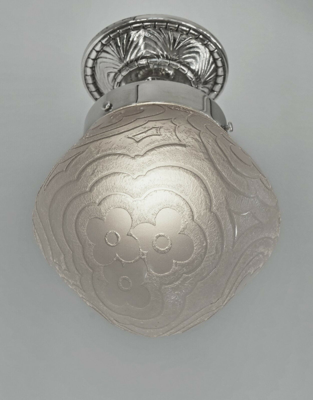 NOVERDY : FRENCH ART DECO CEILING LIGHT lamp pendant chandelier 1930 muller era