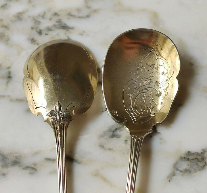 Rare service à glace argent et vermeil par Lapeyre / Puiforcat, st. art nouveau