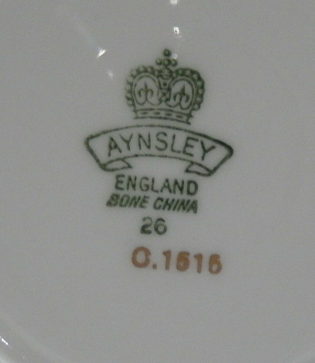 AYNSLEY PINK ROSE FLORAL BOUQUET CUP & SAUCER PINK Colorway OBAN Shape c1952