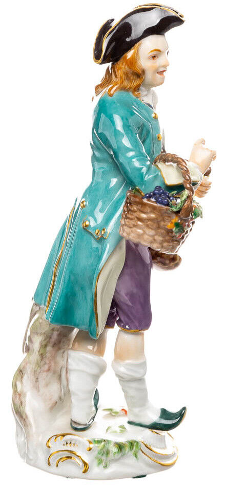 マイセン人形　ブドウ商人　J.J.ケンドラー　パリの商人　一級品　60226　1985年