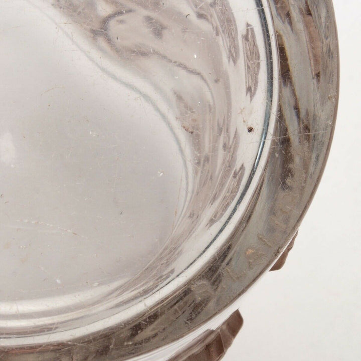 Vase Seau Champagne Jurançon Sepia René Lalique R.Lalique Glass Ice Bucket