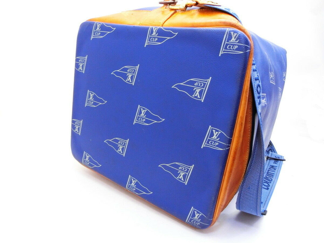 AUTH LOUIS VUITTON CUP 1992 BOSTON BLUE SAC MARIN LUGGAGE TRAVEL BAG LV36