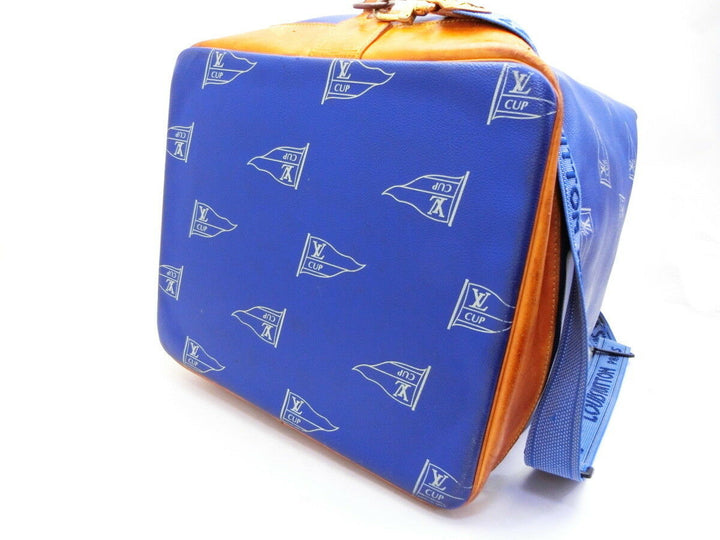 AUTH LOUIS VUITTON CUP 1992 BOSTON BLUE SAC MARIN LUGGAGE TRAVEL BAG LV36