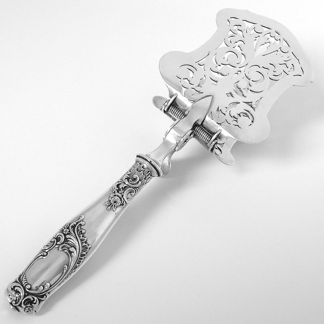 Ravinet D'Enfert French Sterling Silver Asparagus Pastry Toast Server