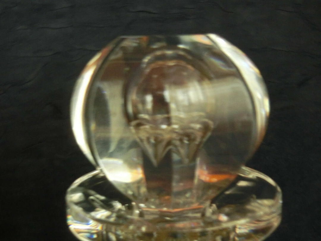 Karaffe Baccarat, France, Harcourt -Empire vergoldet ca. 22 cm