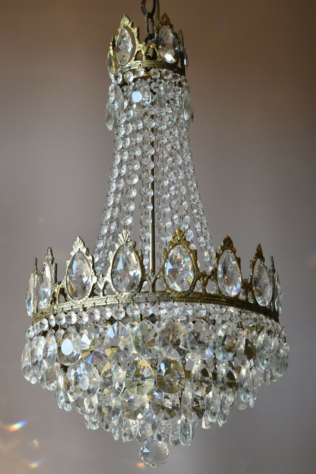 チ*ー様 ビンテージ風クリスタルシャンデリア チ*ー様 ビンテージ風クリスタルシャンデリア チ*ー様