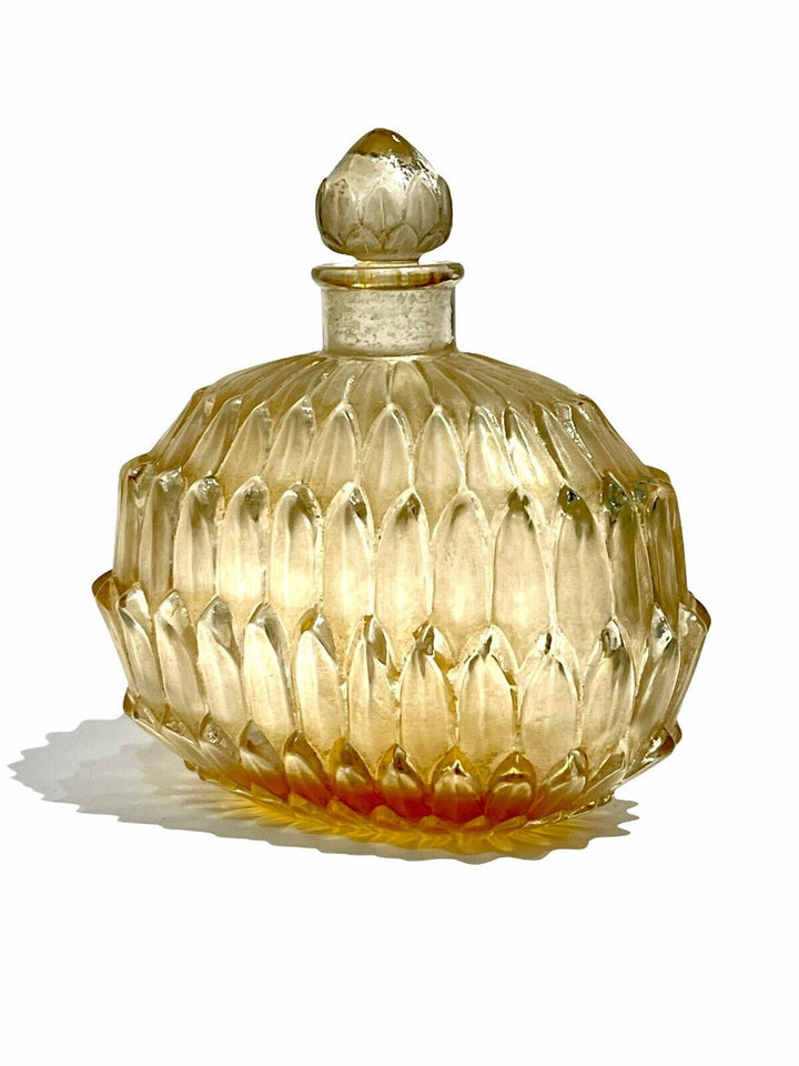 Flacon Amélie Patiné Sépia René Lalique R.Lalique Stained Glass Perfume Bottle