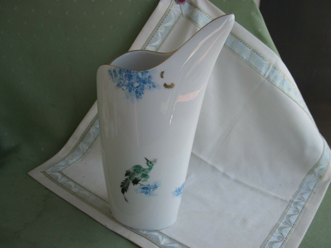 Wunderschöne große Meissen Vase in Dekor Sommernachtstraum / Blütenreigen
