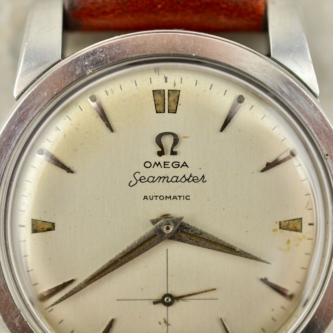 Vintage C.1954 Omega Seamaster Automatic ref.2576-8 cal Ω 344 watch in steel