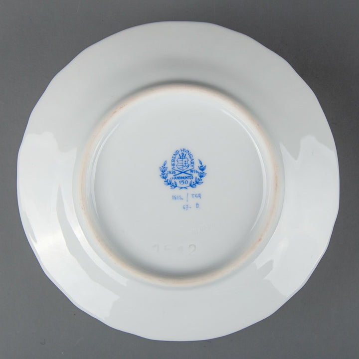 ヘレンド トゥッピーニの角笛 朝食セット 2客6ピースセット