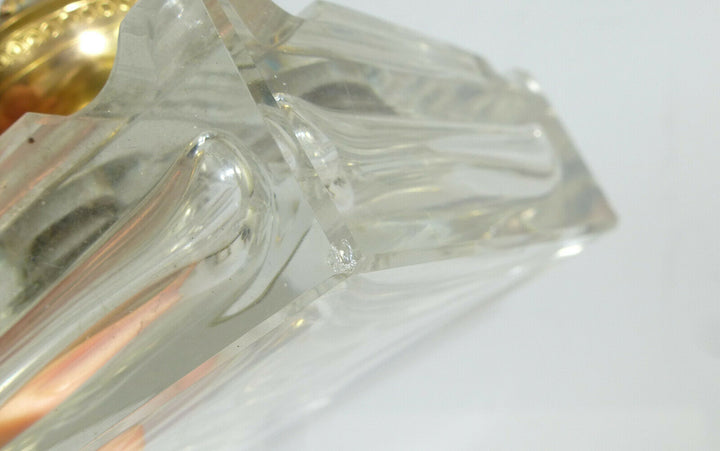 Inkwell Um 1860-1880 France Baccarat Crystal Glass
