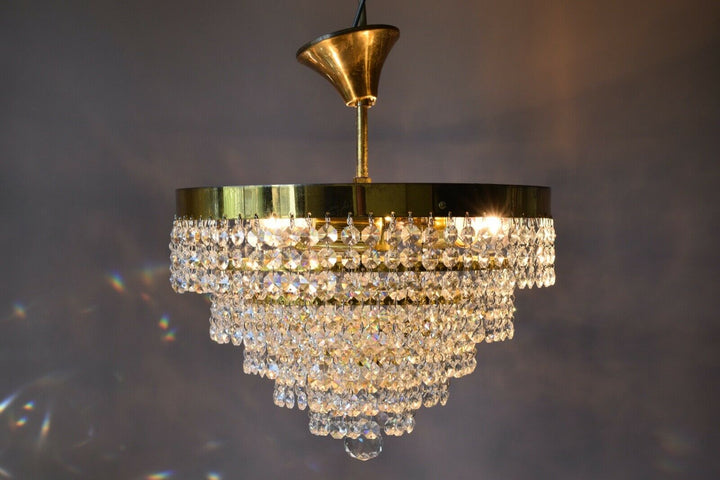 Flush Crystal Chandelier, Antique Hallway Vintage HomeLiving Kitchen lighting