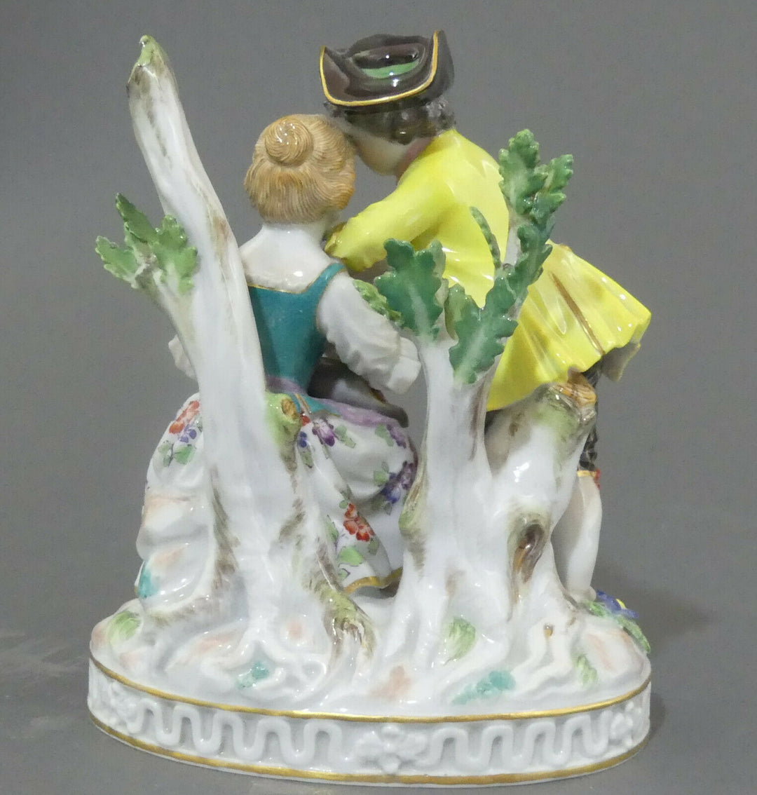 ⚔ Meissen eNP 6.635,-€ Figur 61012 Paar Winzerkinder Serie Gärtner + Winzer TOP