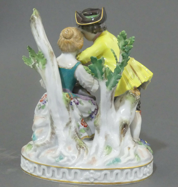 ⚔ Meissen eNP 6.635,-€ Figur 61012 Paar Winzerkinder Serie Gärtner + Winzer TOP