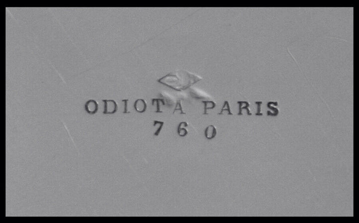 ODIOT, 2 COVERED 950 STERLING SILVER LOUIS XVI VEGETABLE SERVERS 1850-1899 BOWLS