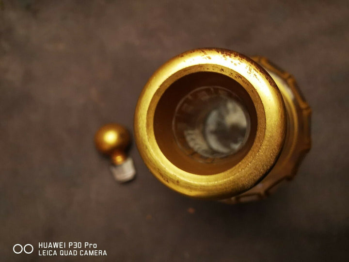 Baccarat French DECANTER CARAFE gold ligueur art de la table