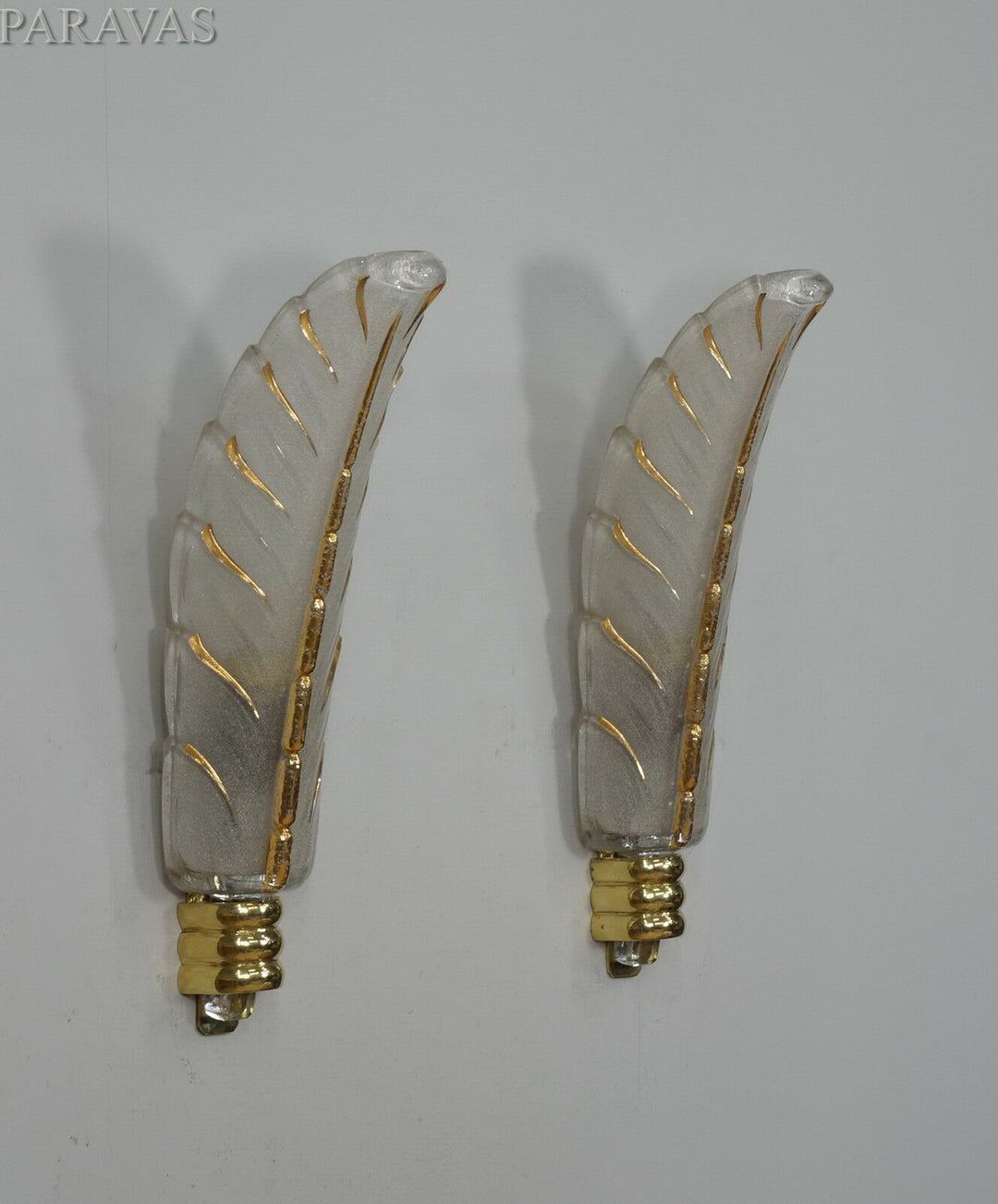 PETITOT : PAIR OF FRENCH ART DECO WALL SCONCES . lights Ezan EJG lamp 1930