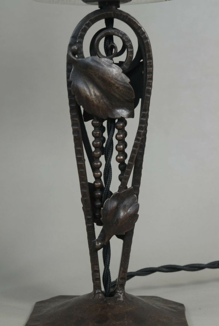 MULLER FRERES : pair FRENCH 1930 ART DECO LAMPS ..... lamp 1925 France degue era