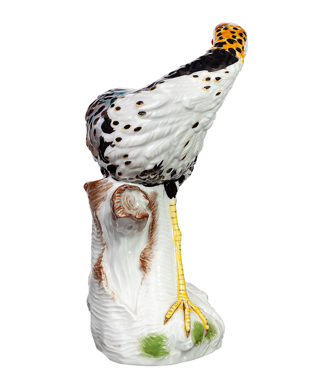 マイセン人形　シギ　動物　一級品モデル　77186　1989年　高さ20.5cm