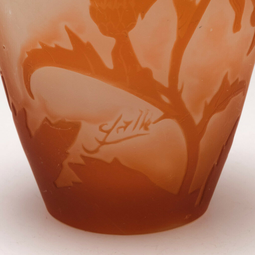 A Galle Cameo Glass Vase 1906-14
