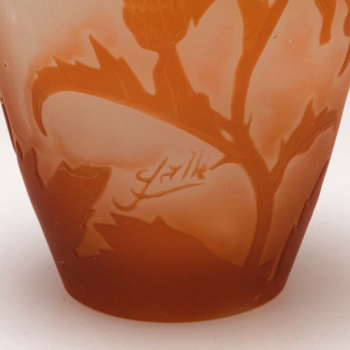 A Galle Cameo Glass Vase 1906-14